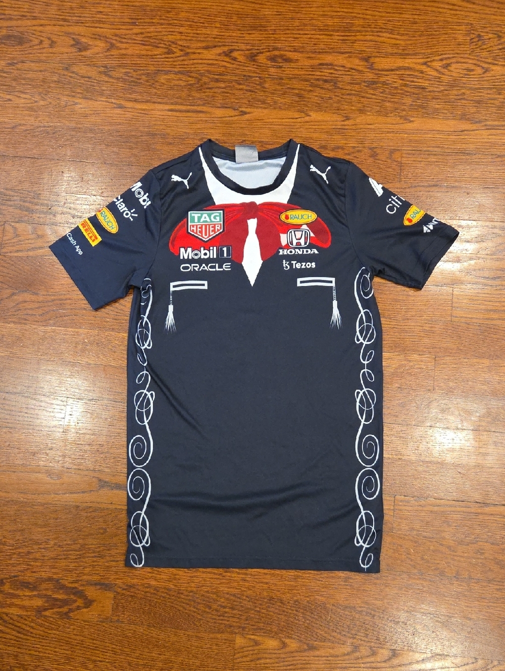 Sergio Checo Perez Red Bull Honda F1 Official Shirt XS